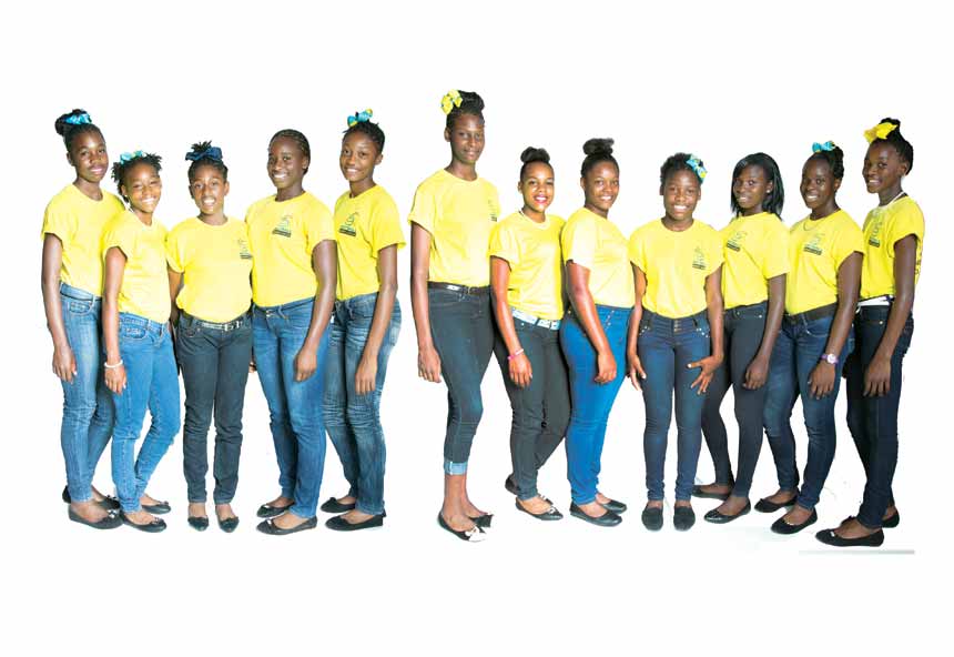 Saint Lucia’s under 16 netball team