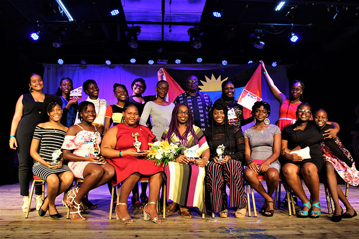 Image: The Antigua & Barbuda delegation.